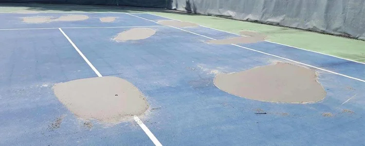 Perbaikan permukaan lapangan olahraga