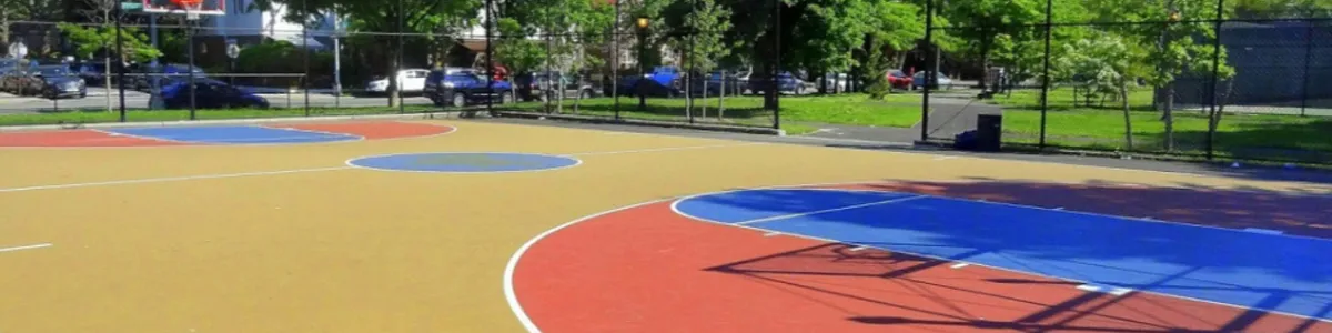 Lapangan basket outdoor