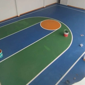 Lapangan basket 3 on 3 indoor